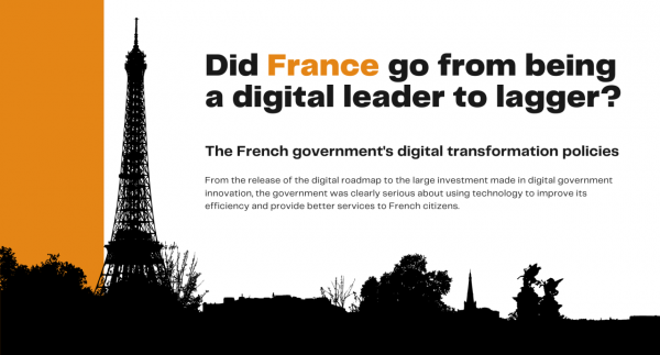 Did France go from being a digital leader to lagger?